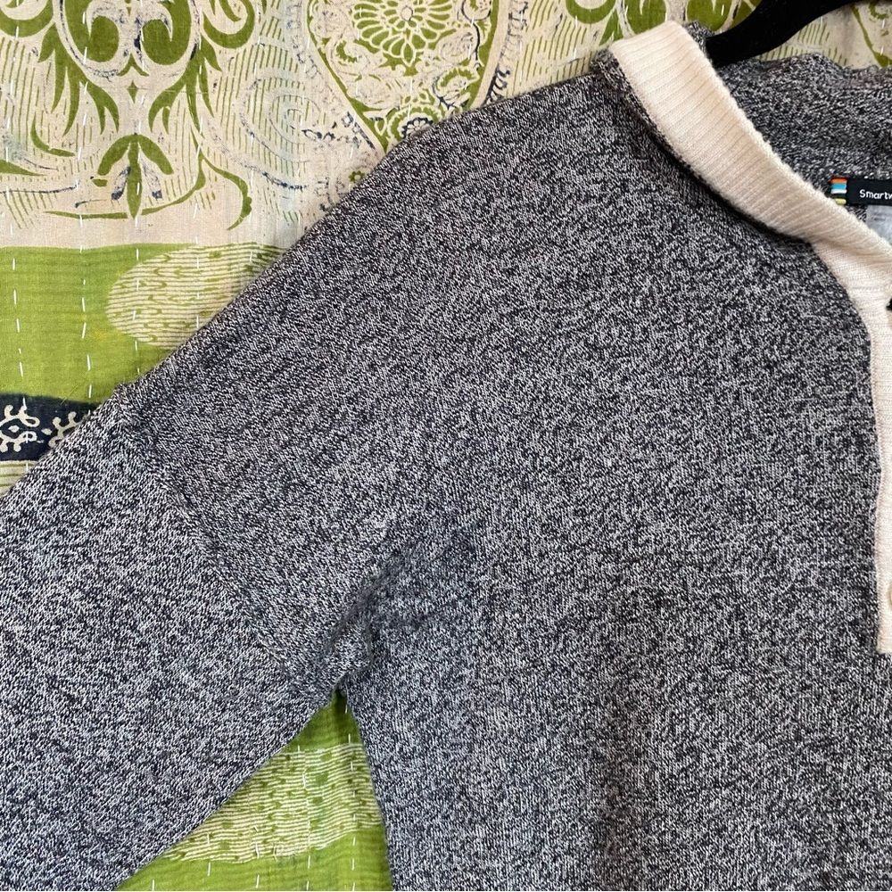 Smartwool Shadow Pine Marled Hooded Sweatshirt Si… - image 4